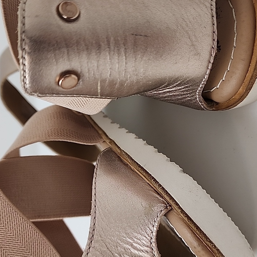 Sorel Ella II  Sandal Metallic Warm Gold - Picture 15 of 15